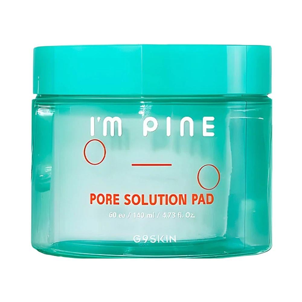 Тонер диски для лица G9SKIN I'm Pine Pore Solution Pad 60 шт. (1994405425)