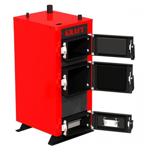 Котел на дрова Kraft E 16 кВт с автоматическим управлением (KRAF207-1) - фото 2