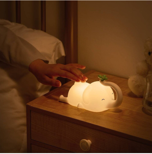 Нічник cвітлодіодний Valeso Слоник силіконовий бездротовий USB (D5) - фото 5 Нічник cвітлодіодний Valeso Слоник силіконовий бездротовий USB (D5) - фото 5