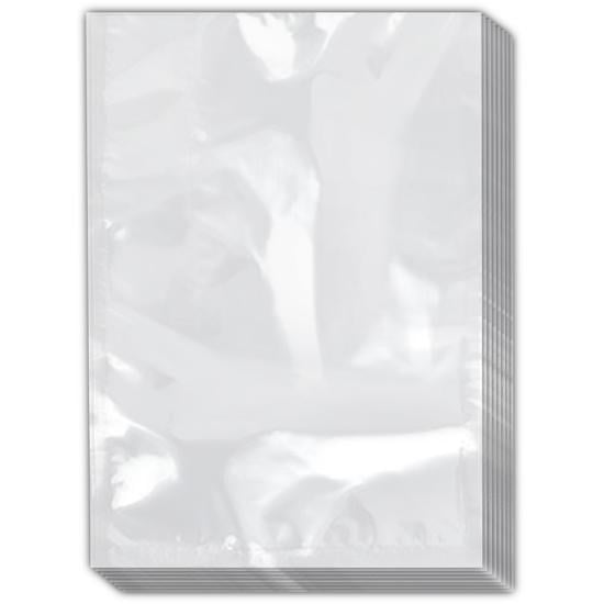 Пакеты для вакууматора 15х25 см гладкие 100 мкм 500 шт. Пакеты для вакууматора 15х25 см гладкие 100 мкм 500 шт.