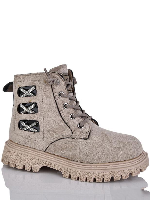 Демісезоні черевики на швидкий шнурівці Paliament BN1559-7B р. 29 Бежевий