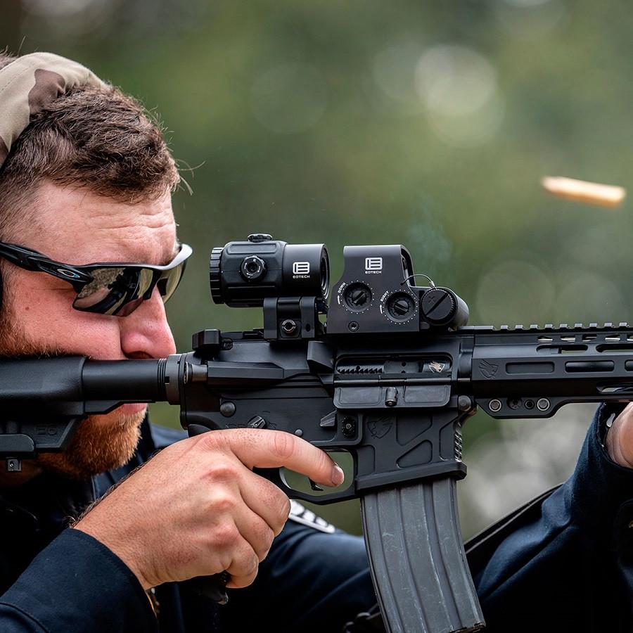 Увеличитель EOTech G43,STS 3Х Blk Magnifier откидной для коллиматорных прицелов - фото 7