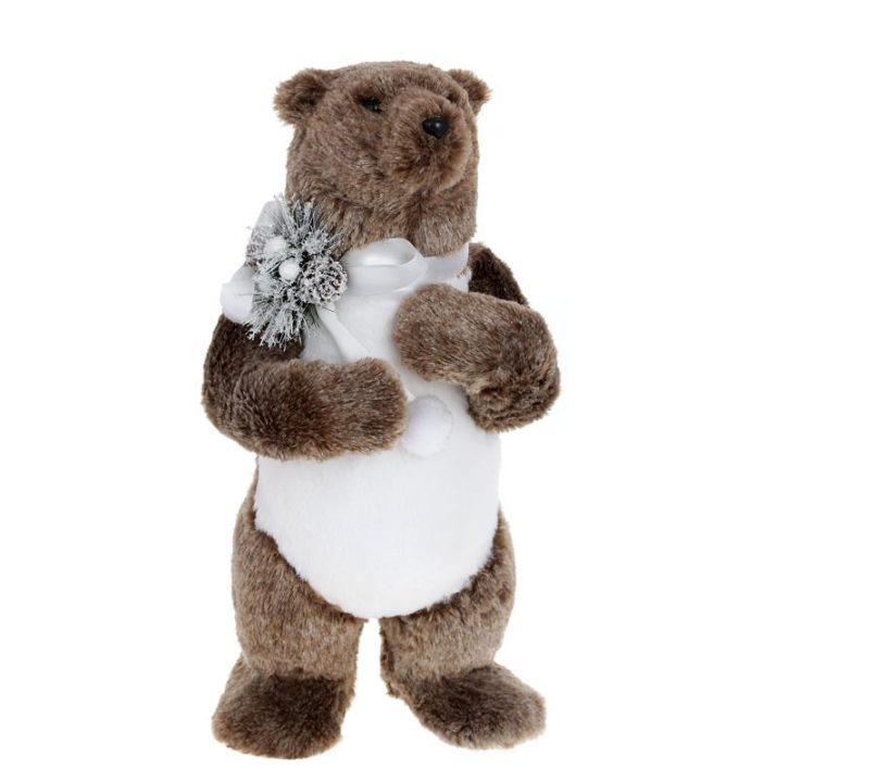 Игрушка новогодняя мишка 43 см