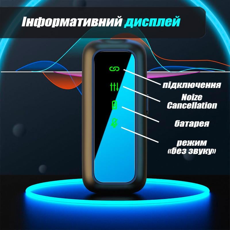 Мікрофон бездротовий петличний RSX із зарядним кейсом/для телефону/на одяг/для запису відео 2 шт. (SX6-Type-C) - фото 6