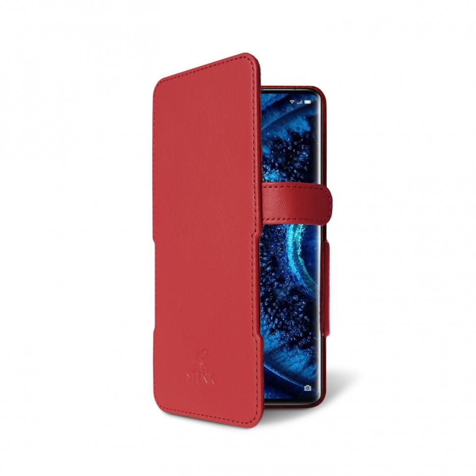 Чехол книжка Stenk Prime для OPPO Find X2 Pro Красный (67494)