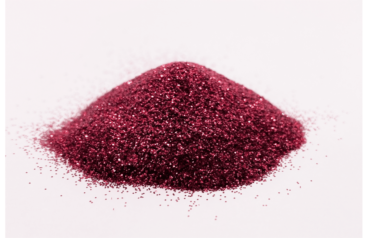 Глітер 834 0,2 мм 1/128 2 мл Рожевий (078341)