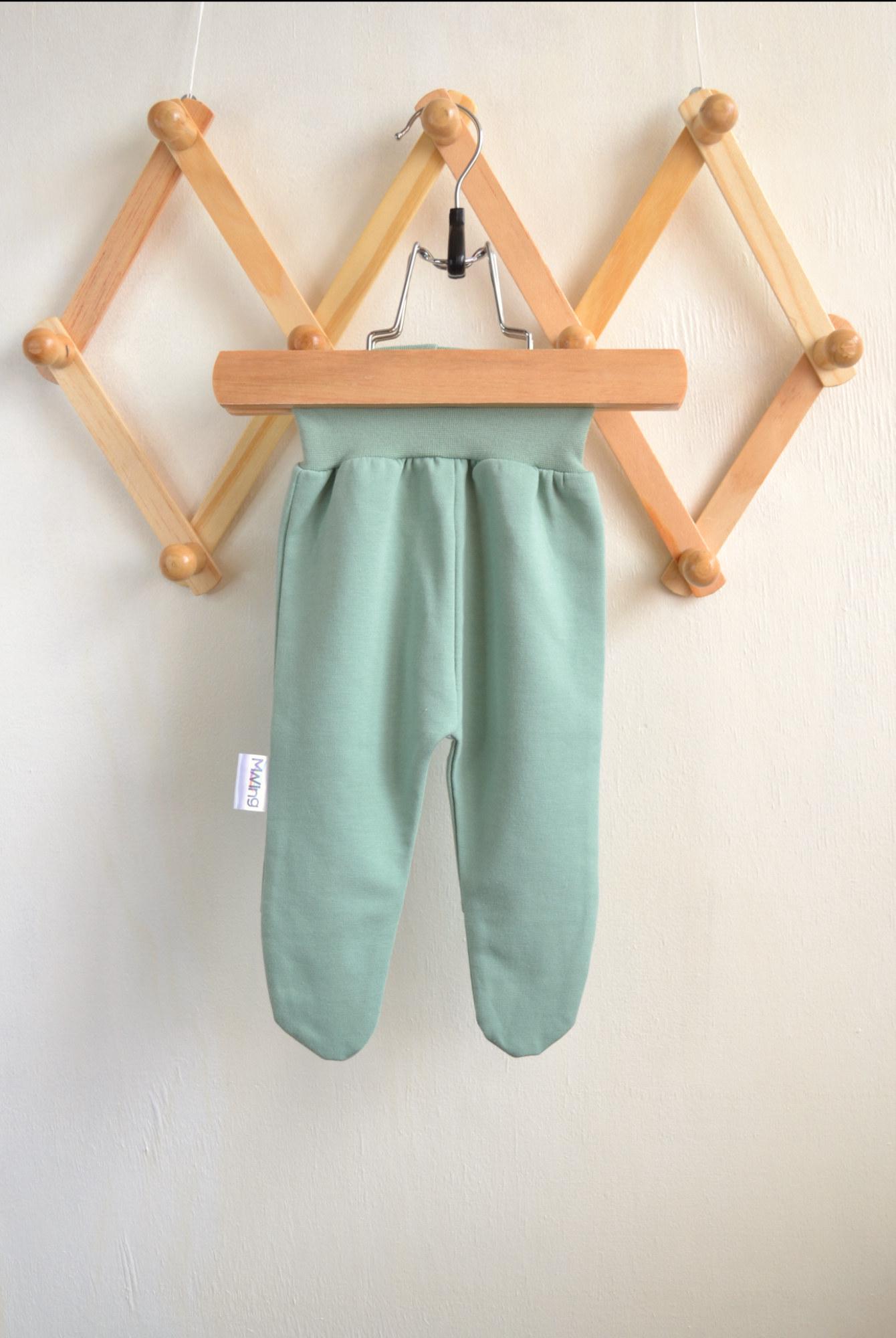 Повзунки дитячі унісекс Mwing Amazoniya 56 см Оливковий