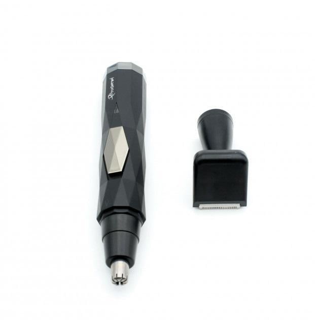 Тример для волосся Gemei Gm-3121 Pro 2в1 акумуляторний Чорний (0128)