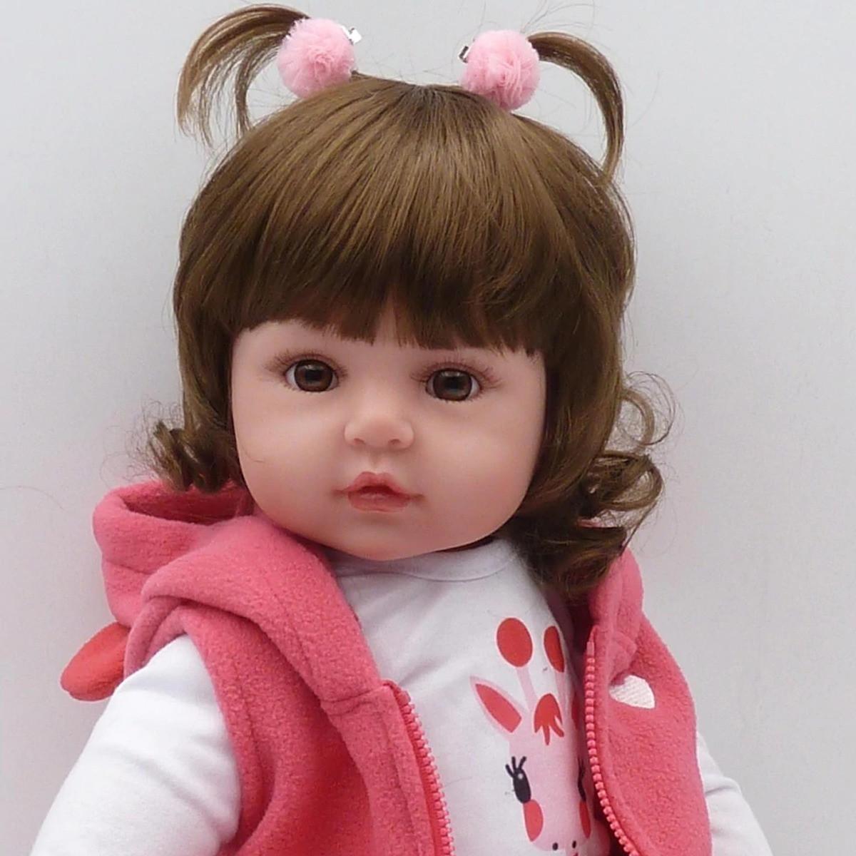 Лялька Реборн реалістична дівчинка 47 см - фото 7 Лялька Реборн реалістична дівчинка 47 см - фото 7