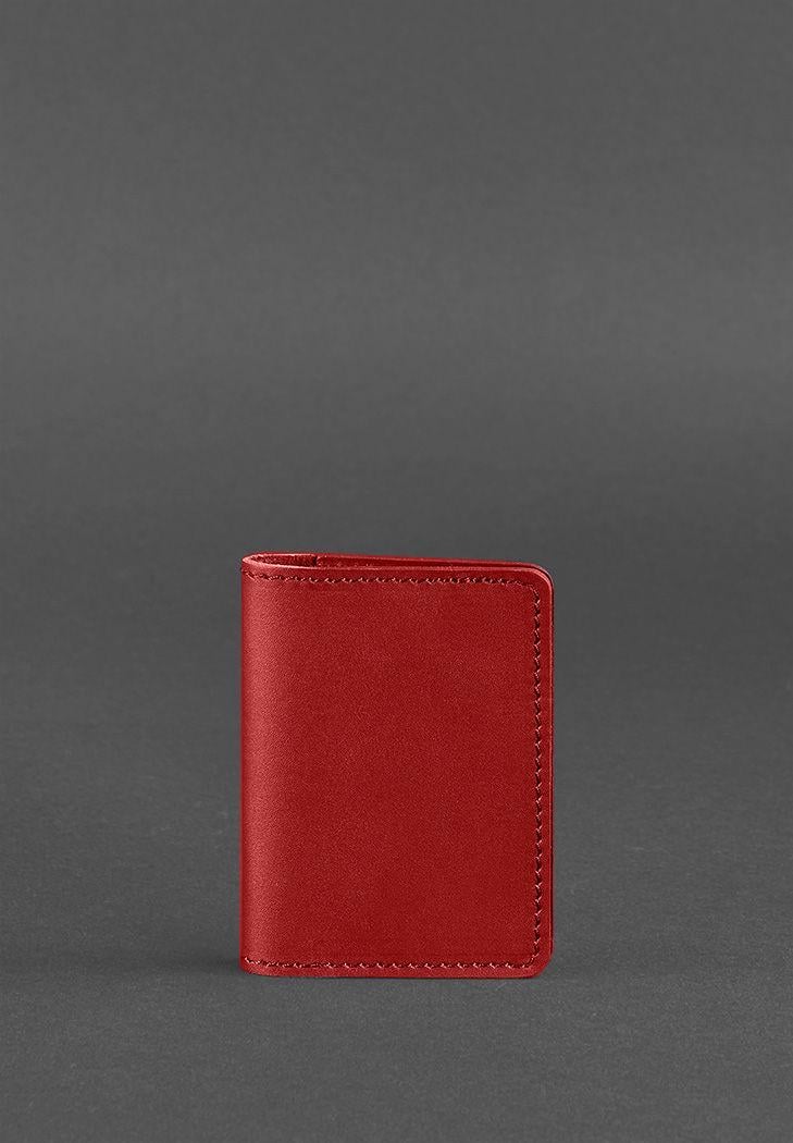 Кард-кейс жіночий шкіряний 6.0 Червоний (A-028186)