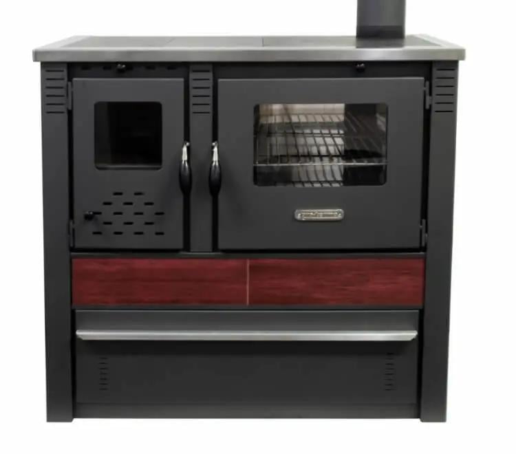 Печь с духовкой и варочной поверхностью Pro-Thermo Красный