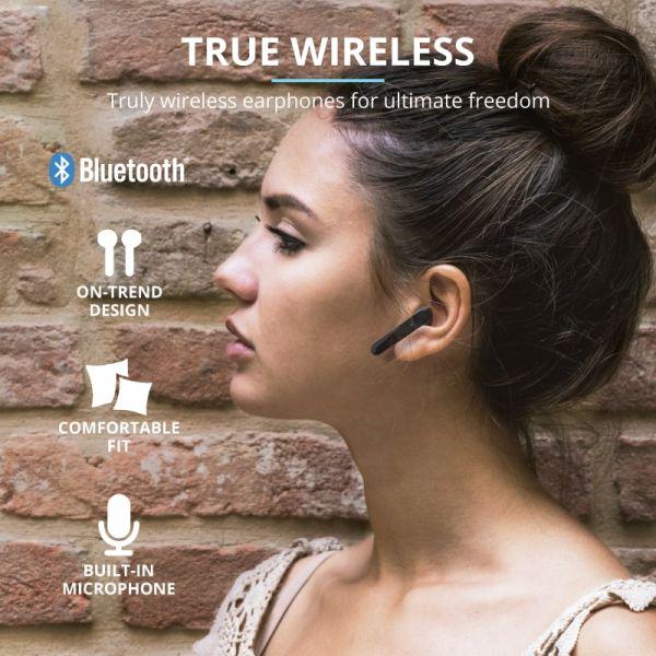 Навушники Trust Primo Touch True Wireless Mic Black (23712) - фото 13