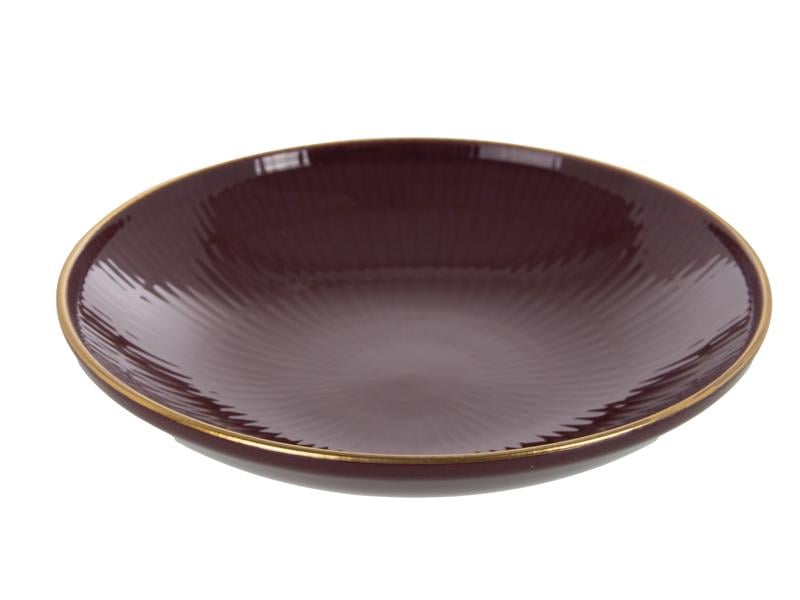 Тарелка керамическая Lefard bordeaux 21 см (769-056)