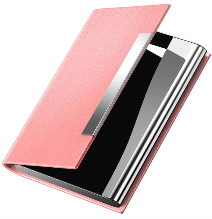Визитница бизнес-класса из PU кожи и нержавеющей стали кардхолдер унисекс Розовый (2899392199) Визитница бизнес-класса из PU кожи и нержавеющей стали кардхолдер унисекс Розовый (2899392199)