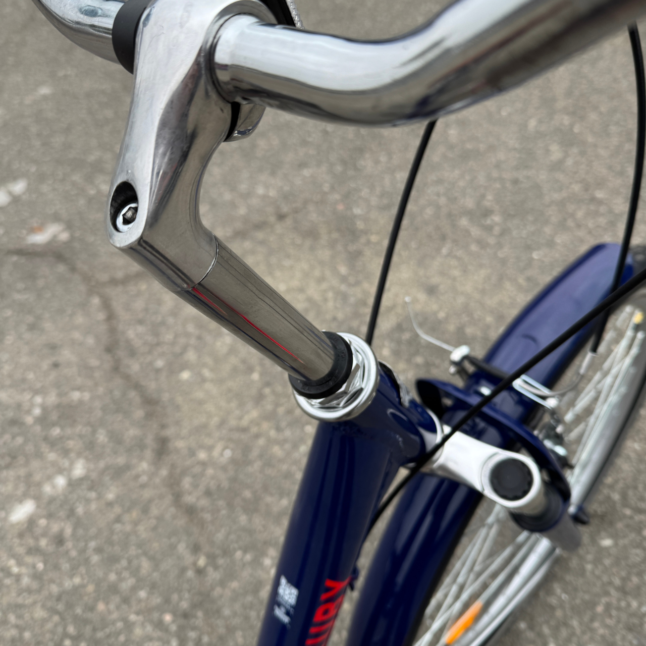 Велосипед AL 26" Dorozhnik RUBY Vbr FR рама-17" Темно-синій - фото 5