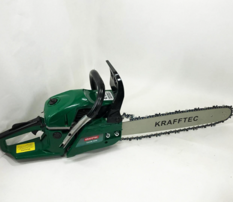 Бензопила KRAFFTEC 6500 Вт с шиной 45 см Зеленый (31269268)