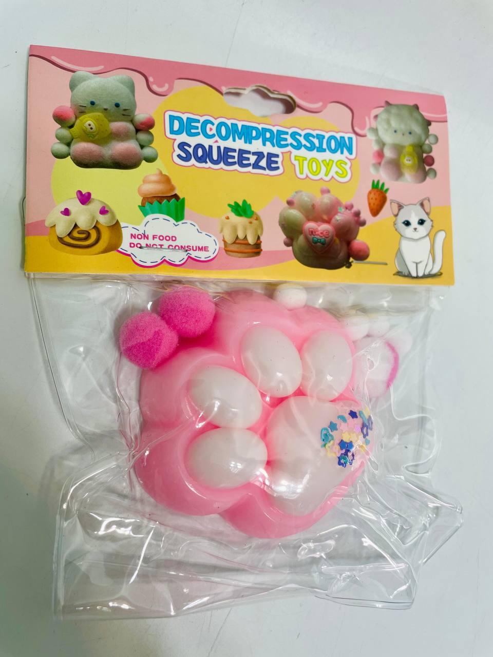 Игра антистресс Лапка сквиш шарики