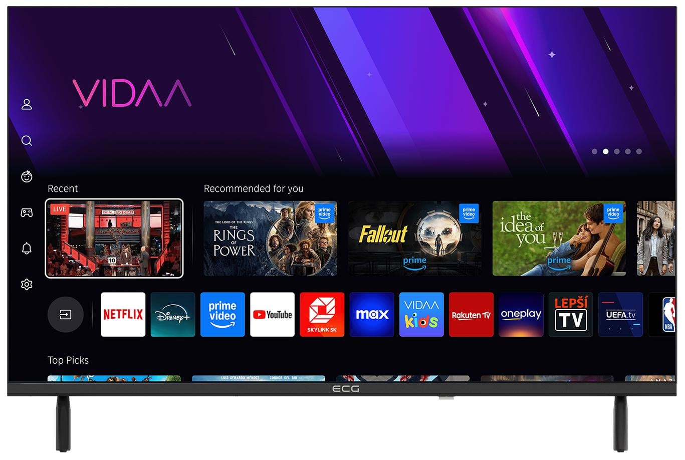 Телевизор ECG 40FSV252 Full HD Smart LED TV (4250)