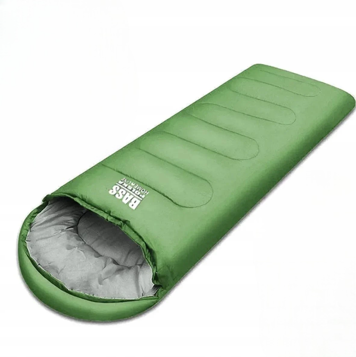 Спальный мешок 2в1 Bass Polska с капюшоном 210X70 см для путешествий (BH 41998)