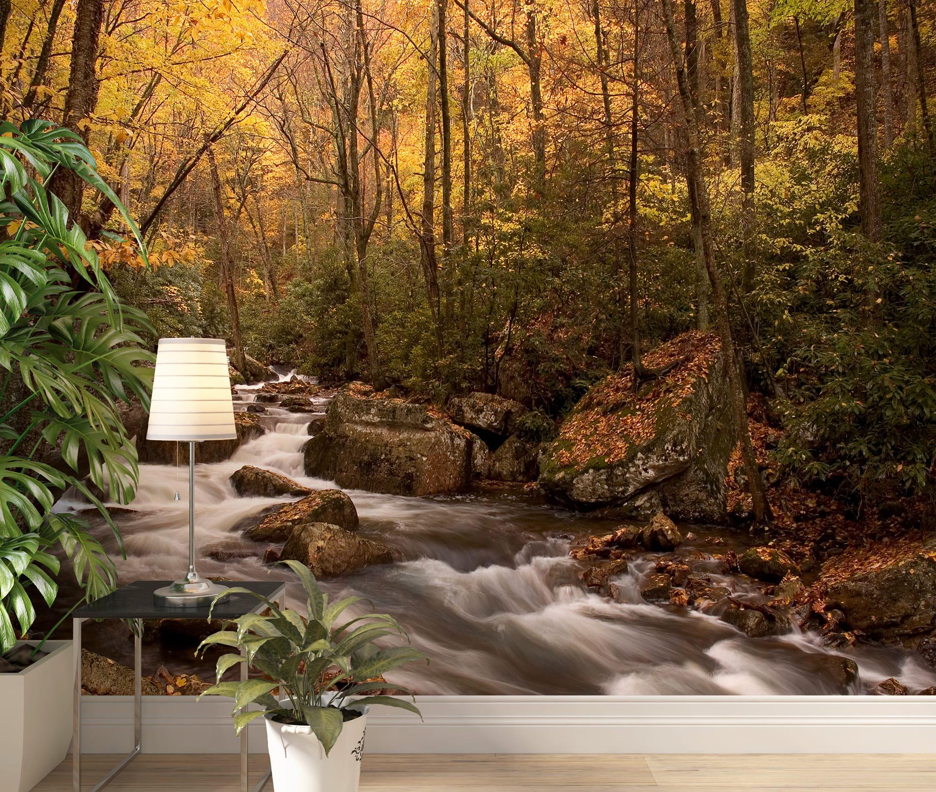 Фотообои флизелиновые Styleo Print-walls Горная река 0265 300х250 см (Pw-0265/2)