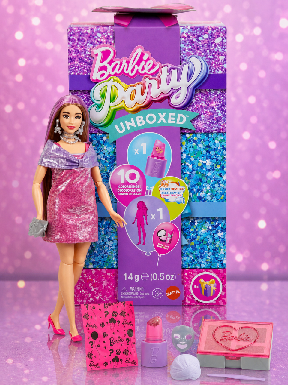 Кукла Barbie Party Unboxed Glam Party Series JFY67 (35689013)