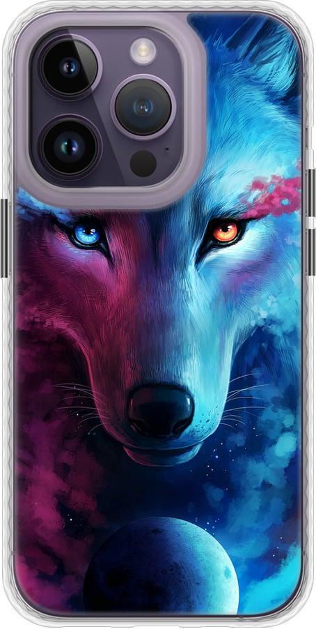 Чохол на iPhone 14 Pro Арт-вовк (3999pm-2646-42517) Чохол на iPhone 14 Pro Арт-вовк (3999pm-2646-42517)