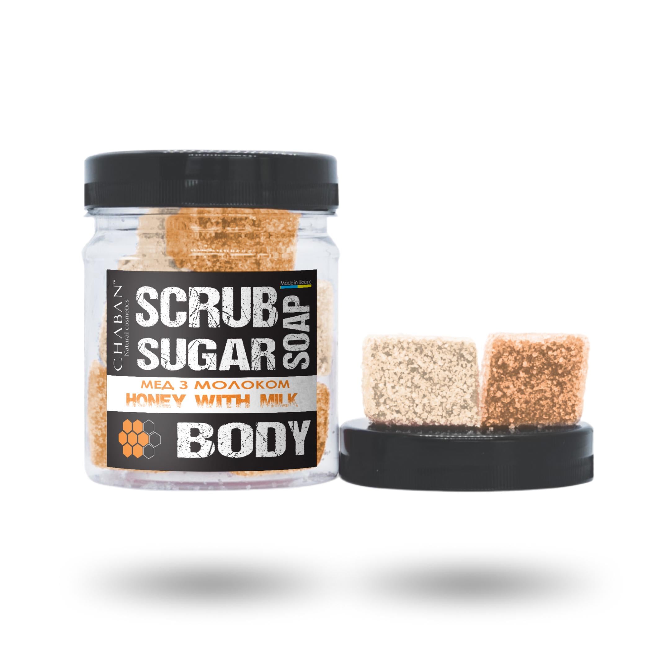 Мыло-скраб для тела Chaban Мед с молоком 200 мл (00065) Мыло-скраб для тела Chaban Мед с молоком 200 мл (00065)