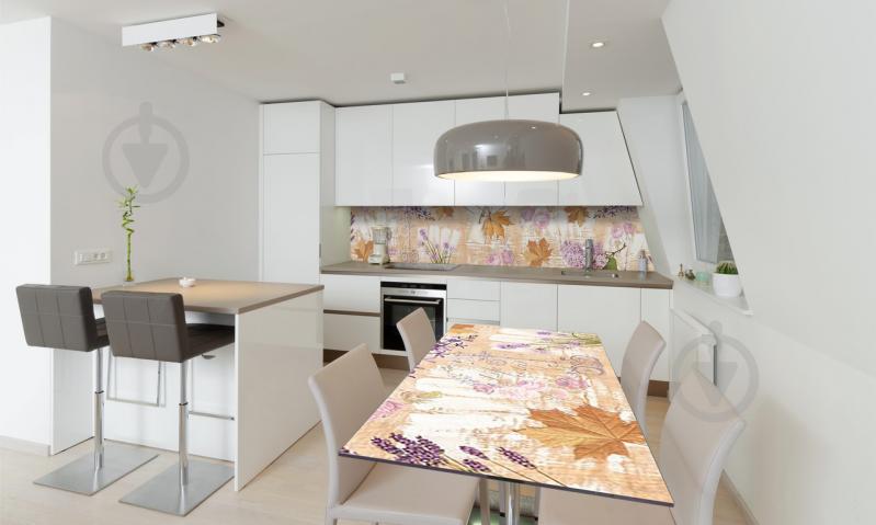 Наклейка виниловая на стол Zatarga «Осень» 600х1200 мм Z180737st Наклейка виниловая на стол Zatarga «Осень» 600х1200 мм Z180737st