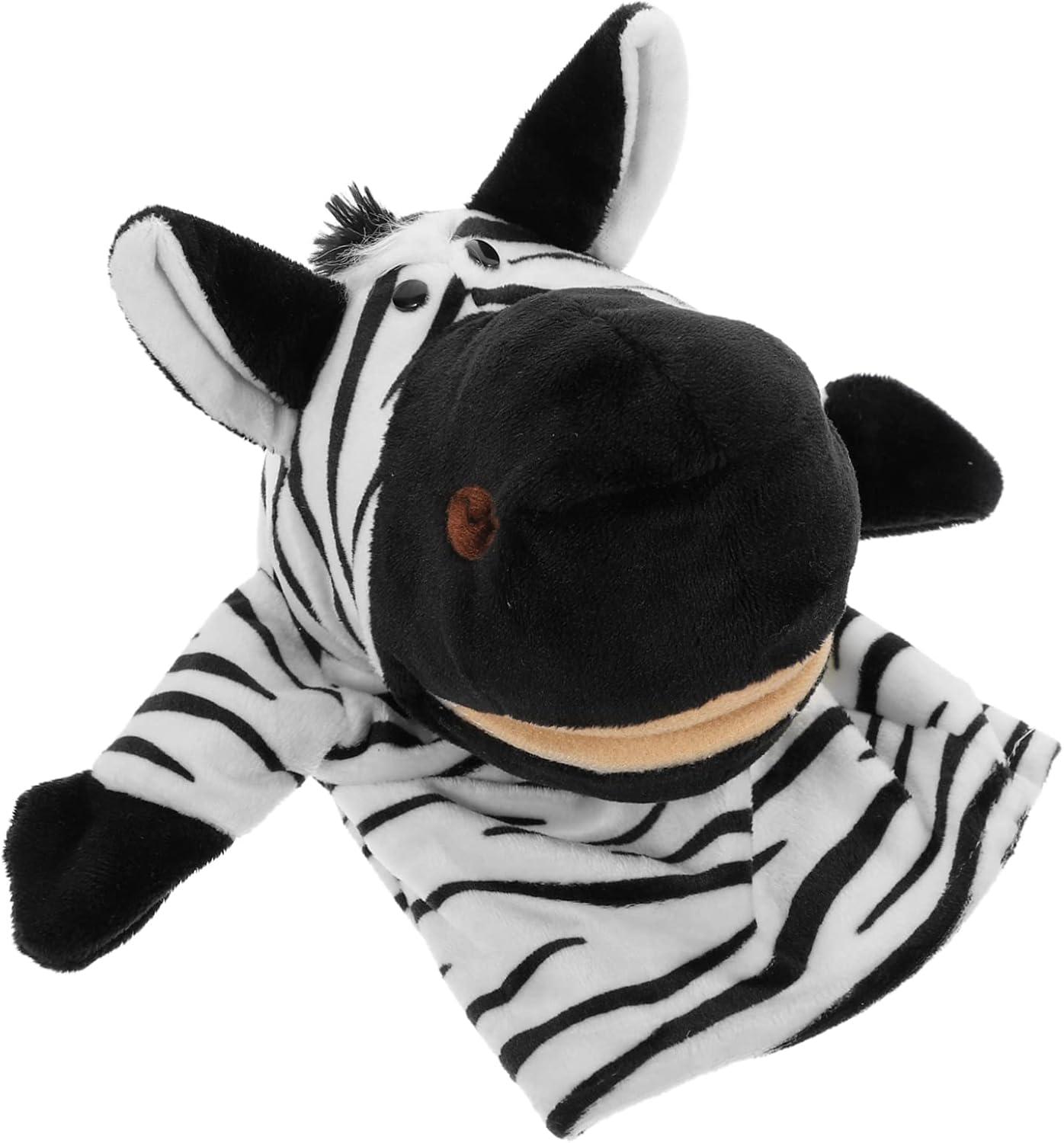 Игрушка на руку Зебра для кукольного театра 26 см