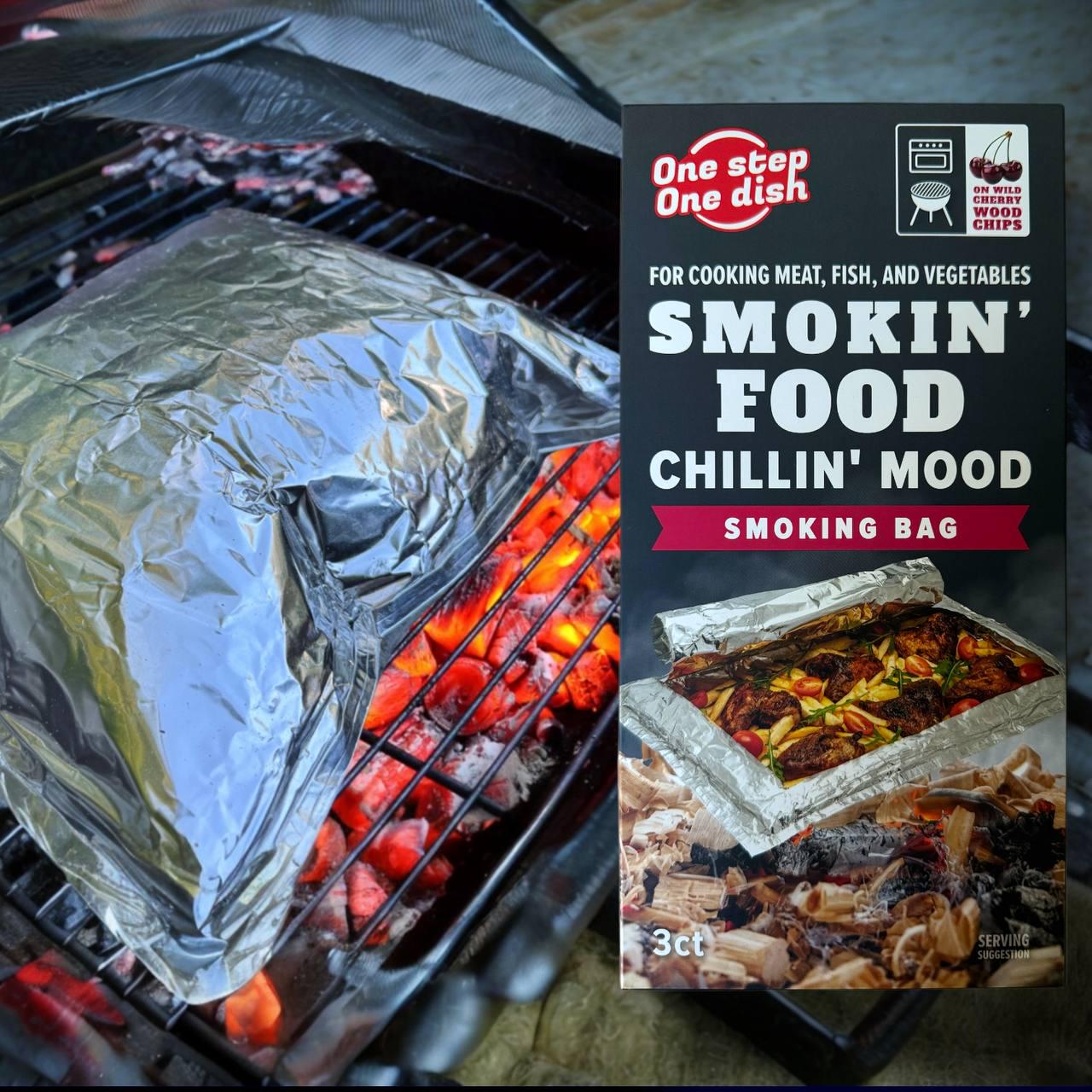 Пакет для копчення і запікання OneStepOneDish! LIMITED на щепі черешні (28803768) - фото 5 Пакет для копчення і запікання OneStepOneDish! LIMITED на щепі черешні (28803768) - фото 5