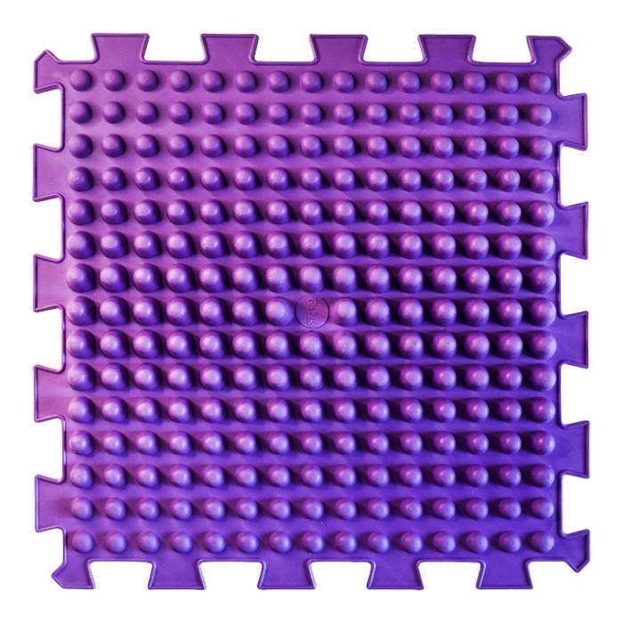 Коврик массажный пазл башни Фиолетовый