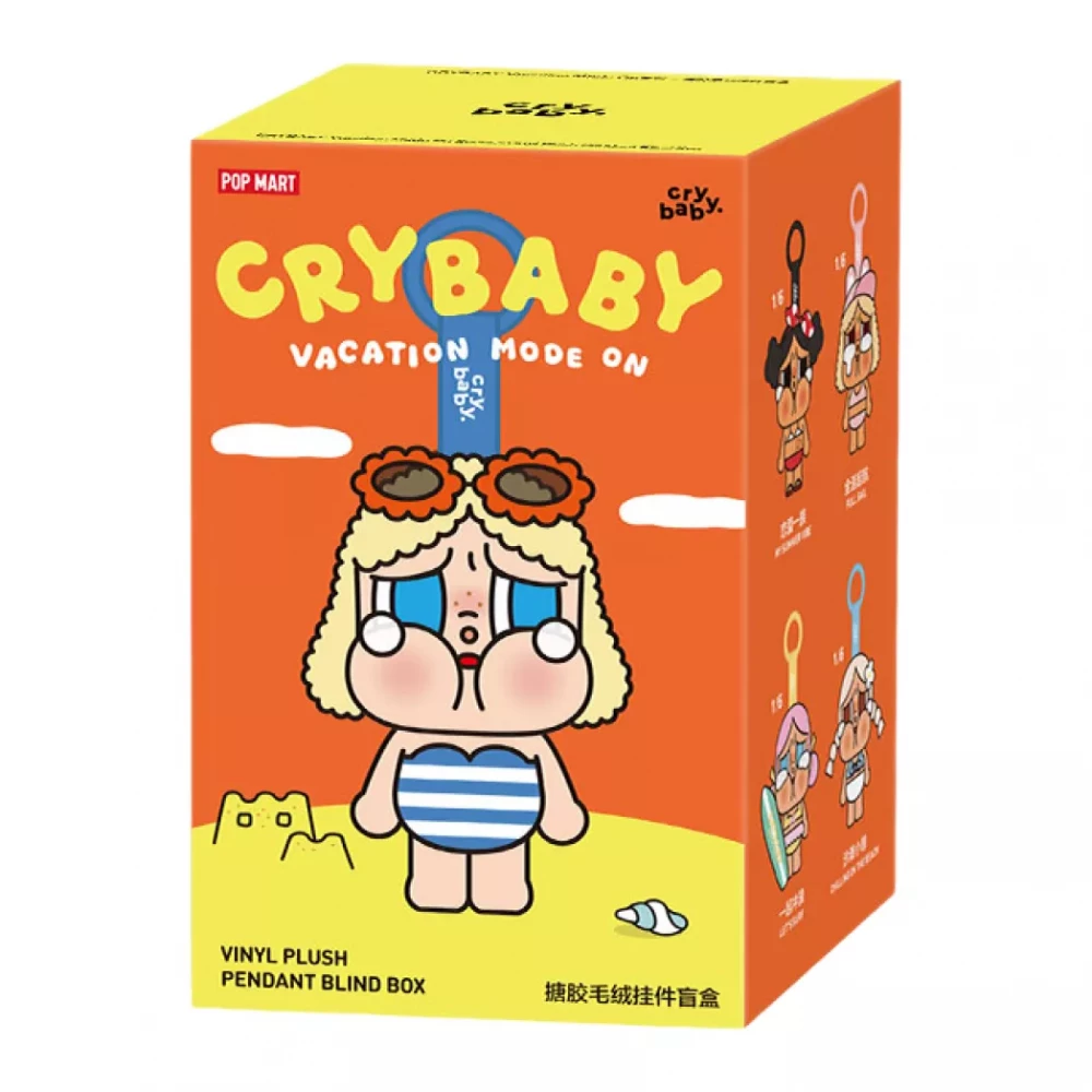 Фигурка-сюрприз POP MART Cry Baby Vacation Mode On 1 шт. (CBVM-01)