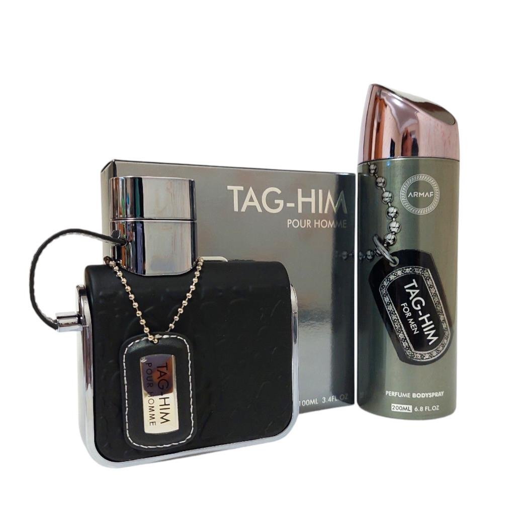 Набор для мужчин Tag Him For Men Armaf Туалетная мужская вода 100 мл. + Дезодорант 200 мл.