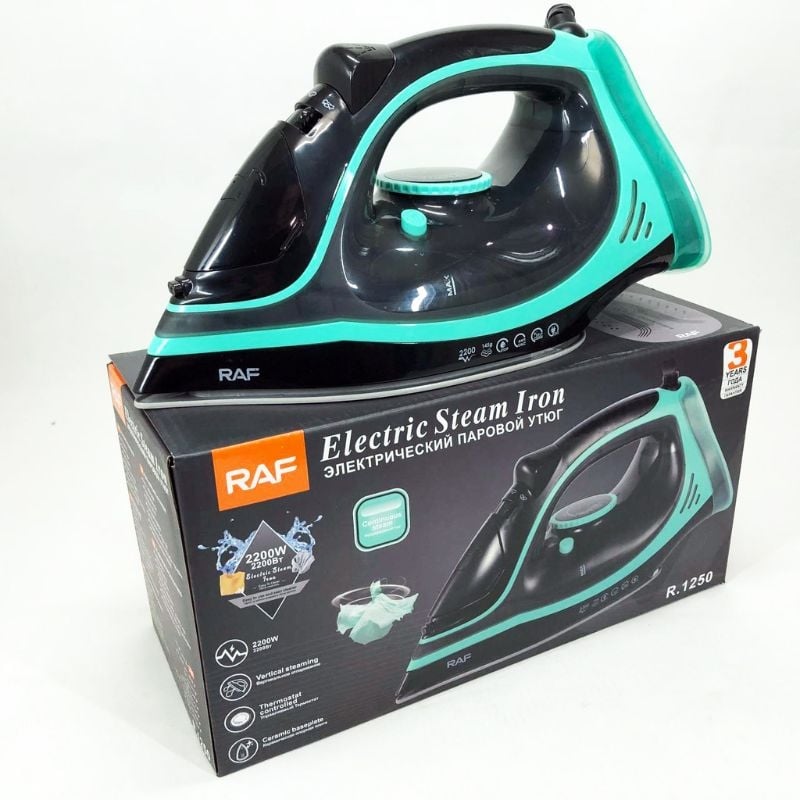 Утюг RAF R.1250B керамическая подошва 2200 W (tf7117) - фото 10 Утюг RAF R.1250B керамическая подошва 2200 W (tf7117) - фото 10