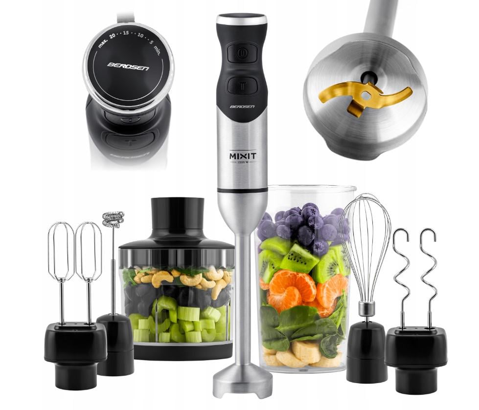 Блендер с набором аксессуаров 1500 Вт
