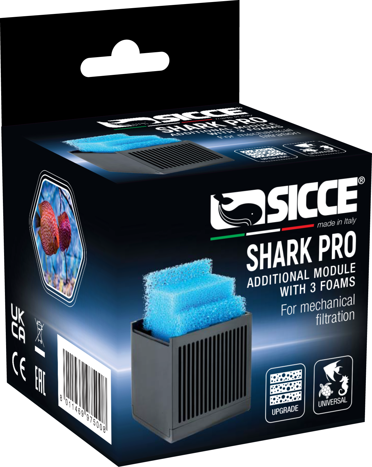 Модуль с губками SICCE SHARK PRO ADDITIONAL MODULE дополнительный фильтрующий