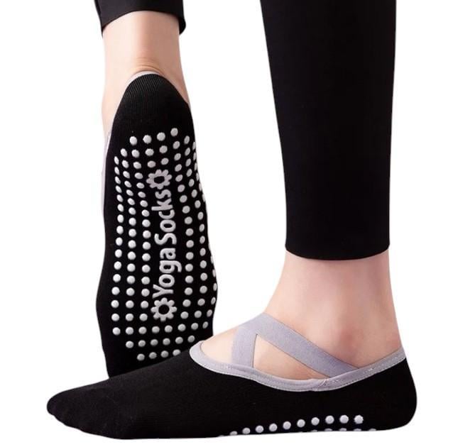 Носки для йоги и пилатеса Lakshmi Socks Черный (2558433556)