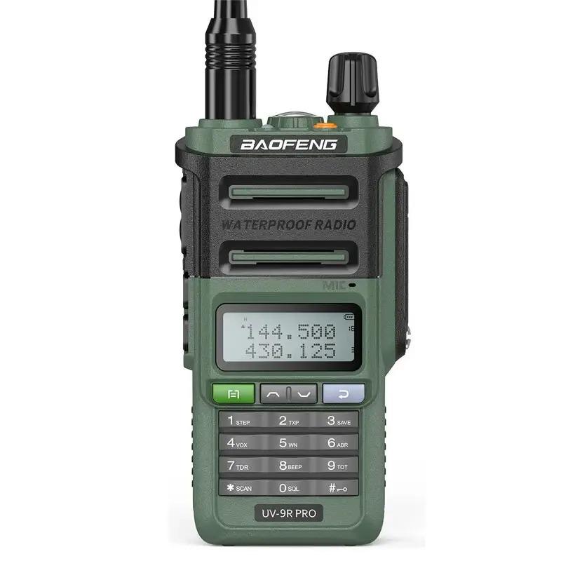 Рація Baofeng UV-9R Pro з вологозахистом IP67 до 16 км Зелений - фото 2