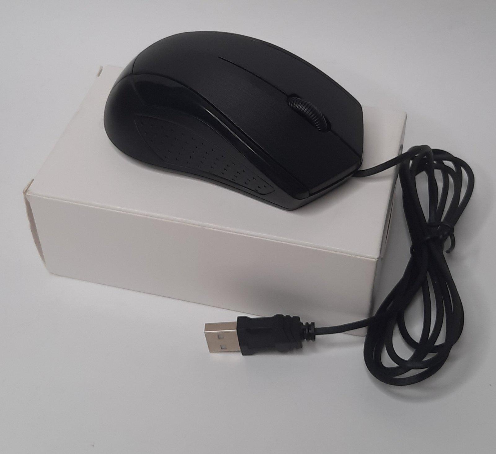 Мышь компьютерная оптическая/проводящая USB Черный (SC151) - фото 3 Мышь компьютерная оптическая/проводящая USB Черный (SC151) - фото 3