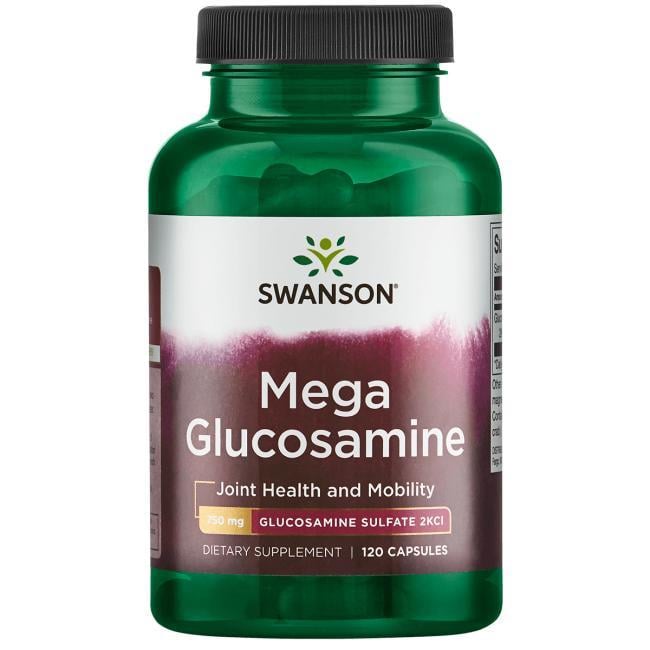 Препарат для суставов и связок Swanson Mega Glucosamine 750 mg 120 Caps