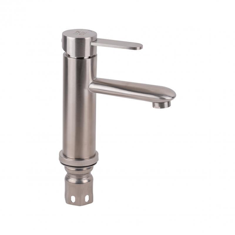 Смеситель для умывальника Lidz нержавеющая сталь (51332)