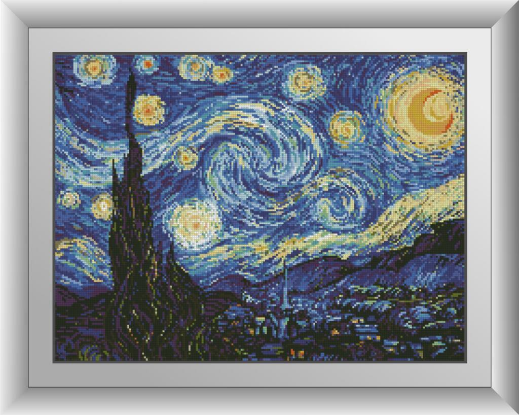 Алмазная мозаика Dream Art Звездная ночь 41x55 см (DA.30361)