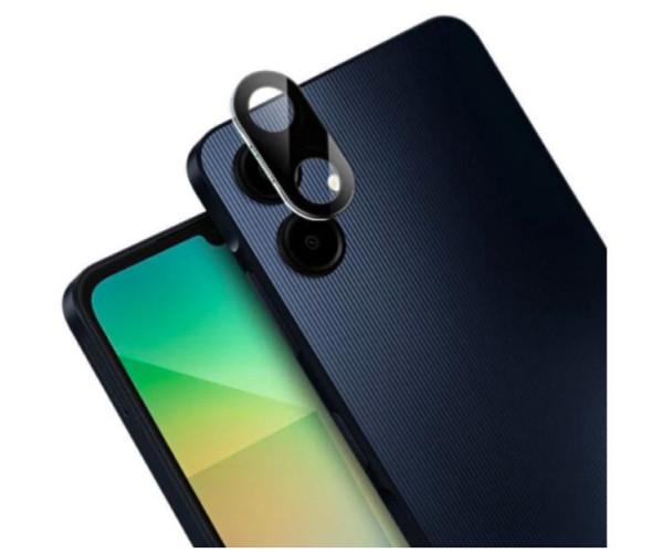 Защитное стекло 3D на заднюю камеру для Samsung Galaxy A06, Black