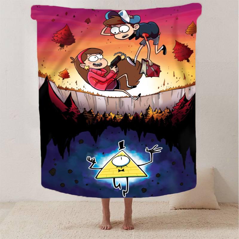 Плед плюшевий з 3D малюнком велюр Гравіті Фолз 135х160 см (12907В) Плед плюшевий з 3D малюнком велюр Гравіті Фолз 135х160 см (12907В)