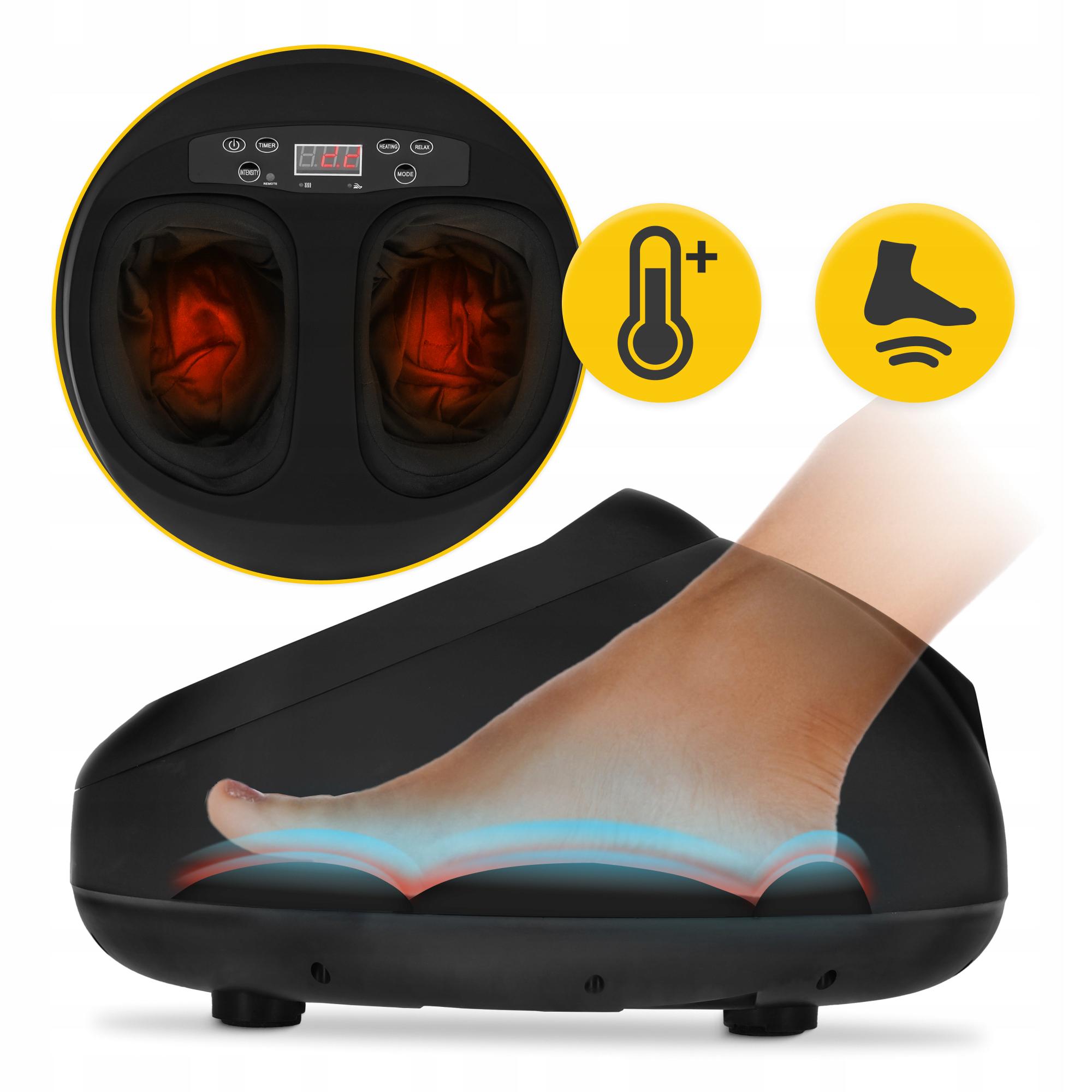 Масажер для стоп 4fizjo Premium багатофункціональний з підігрівом Black (P-5905973403498) - фото 4 Масажер для стоп 4fizjo Premium багатофункціональний з підігрівом Black (P-5905973403498) - фото 4