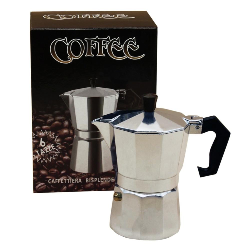 Кофеварка гейзерная алюминиевая на 9 порций 450 мл - фото 2 Кофеварка гейзерная алюминиевая на 9 порций 450 мл - фото 2