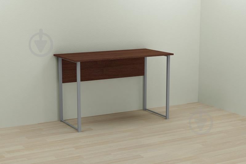 Компьютерный стол Ferrum-decor Курт 75x140x70 серый ДСП Венге 16мм