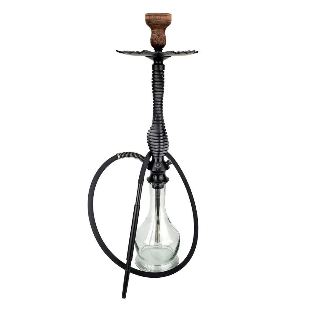 Кальян Karma Hookah 3.0 Black з колбою Plus Clear (275-192-086) - фото 1