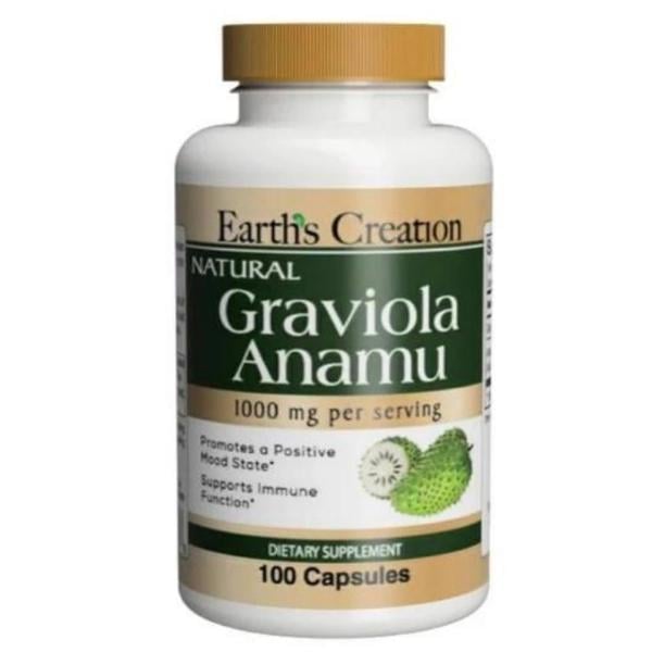 Гравиола Earth‘s Creation Graviola Anamu 100 капс. (000021615)