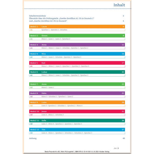 Книга Beste Freunde A1+A2 Mein Prüfungsheft - фото 2 Книга Beste Freunde A1+A2 Mein Prüfungsheft - фото 2